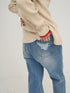 【 予約:10月中旬 】WOOL RIB CREW CD /Y254-91121